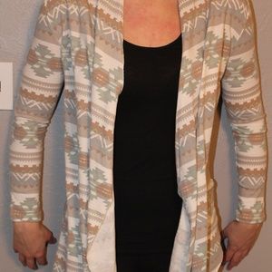 Patterned Cardigan